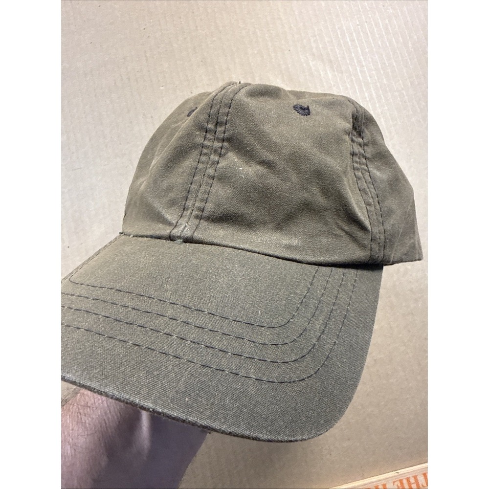 Conner‎ Handmade Hats, Brown Waxed Canvas Cap Hat Mens Adjustable